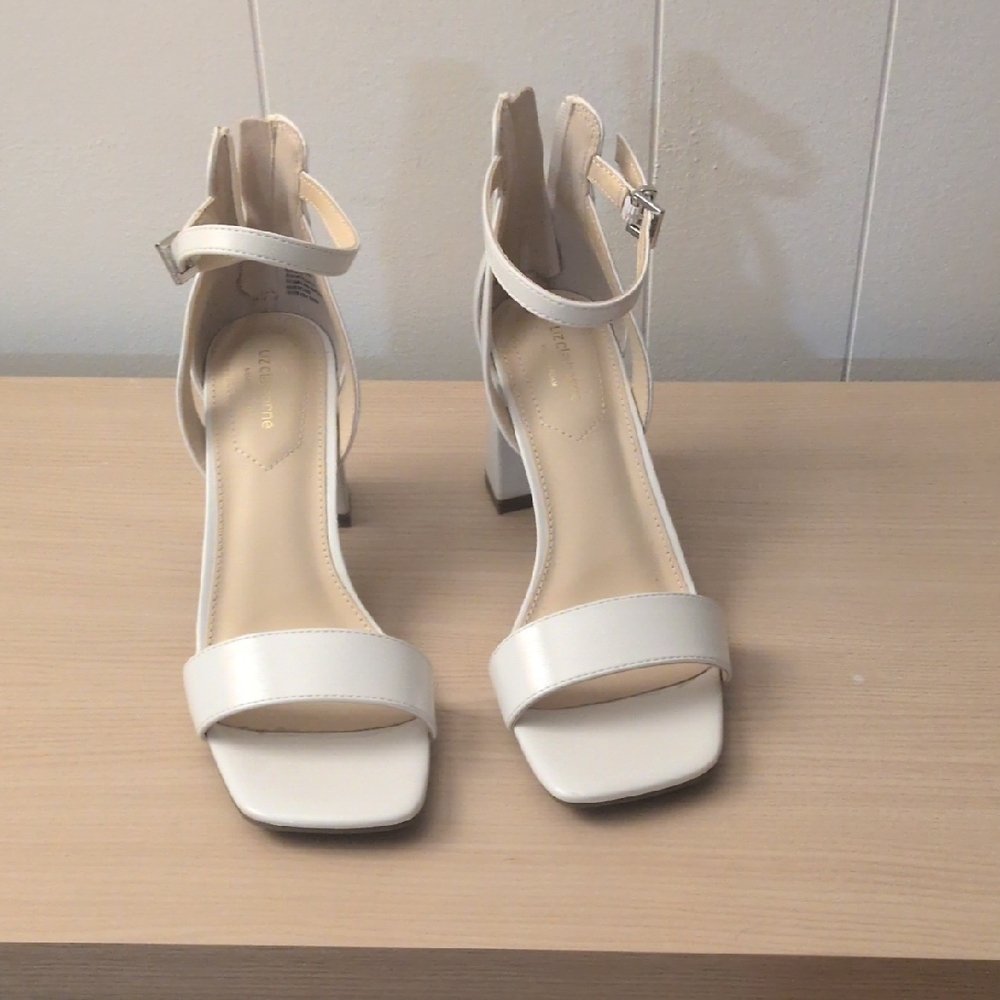 Elegant White Women's Heels